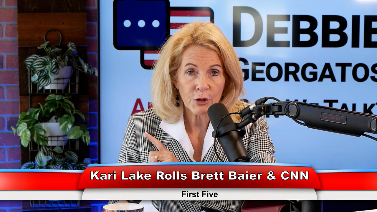 Kari Lake Rolls Brett Baier & CNN | First Five 6.28.22