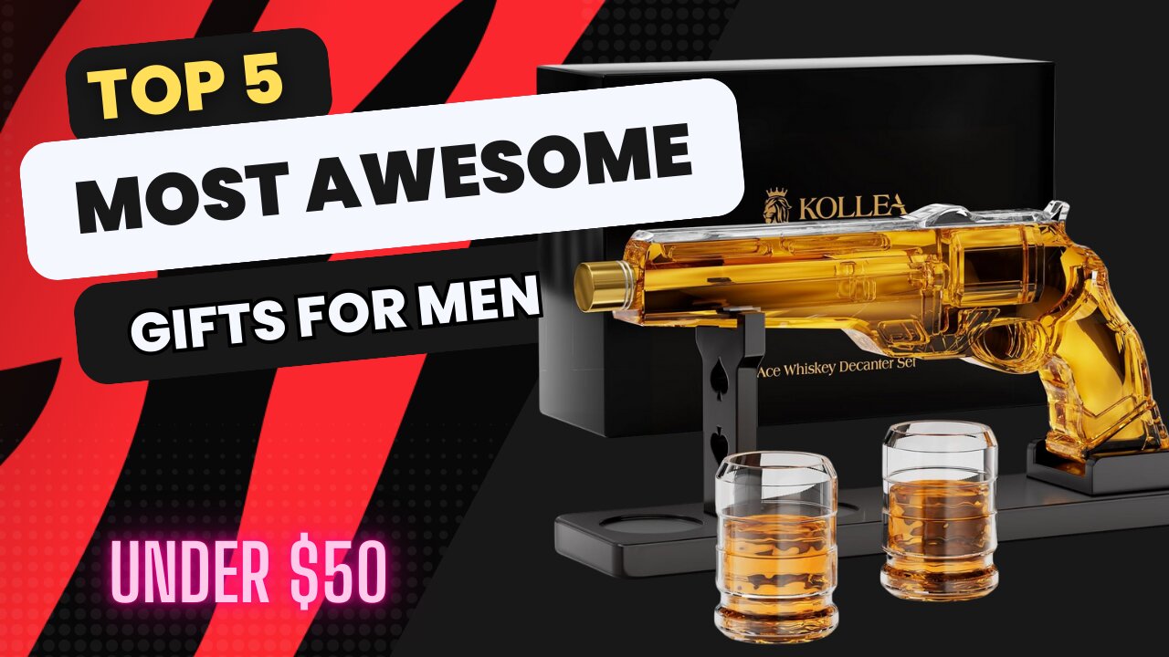 Top 5 Most Awesome Gift For Men Under $50