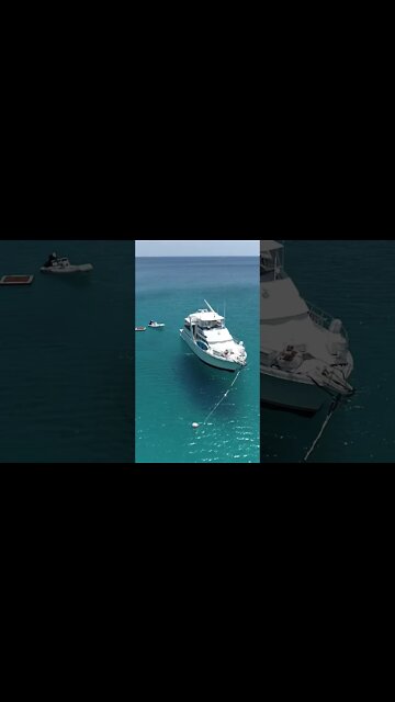 Tour of “The Dark Side” Hatteras 52 motor yacht