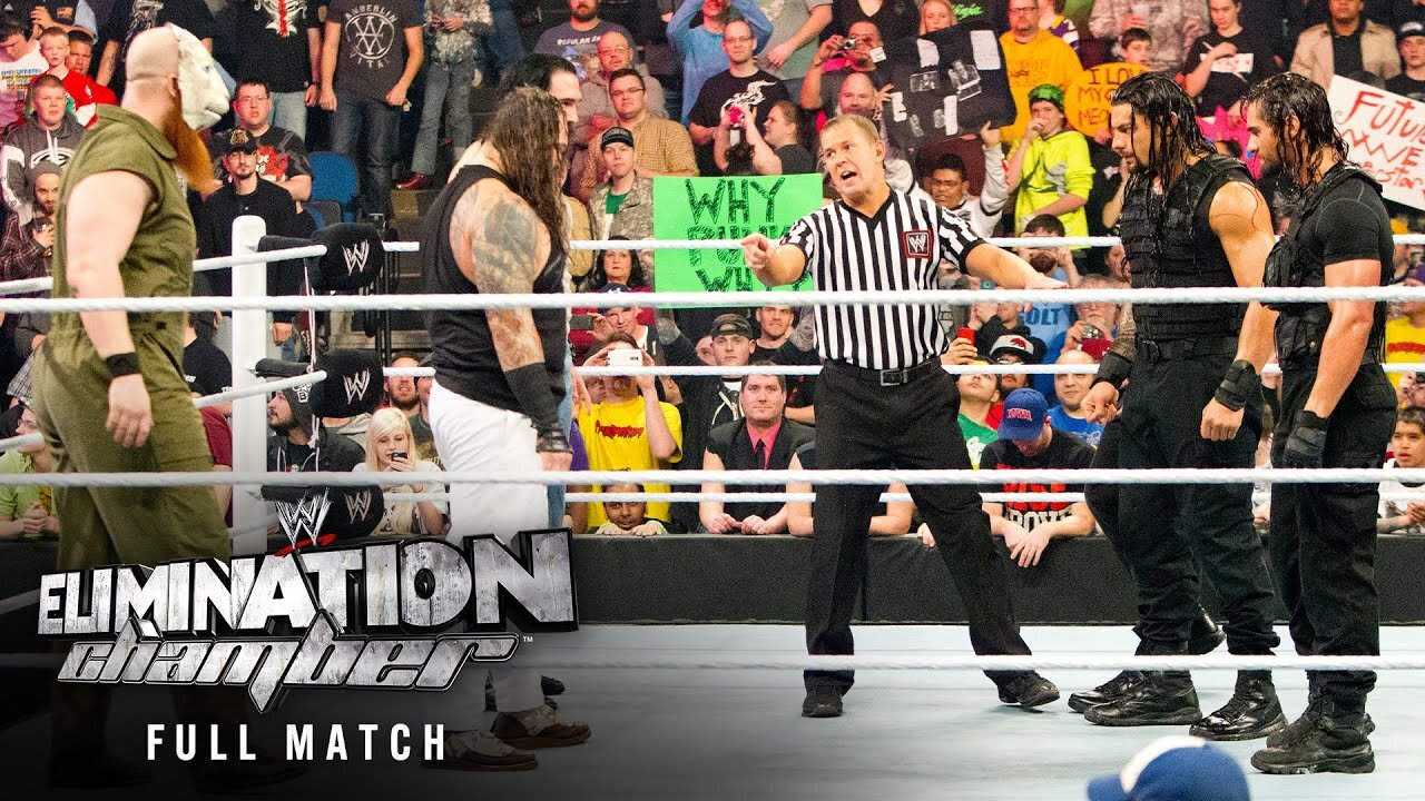 FULL MATCH — The Wyatt Family vs. The Shield: WWE Elimination Chamber 2014