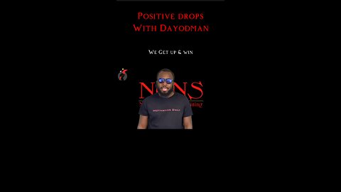 We Get Up & Win #dayodman #motivation #eeyayyahh #motivationalspeaker #positivity