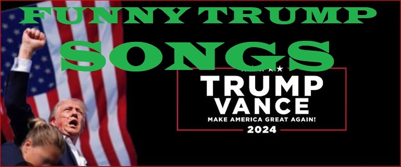 Donald J. Trump 2024 funny parody songs we won bitches