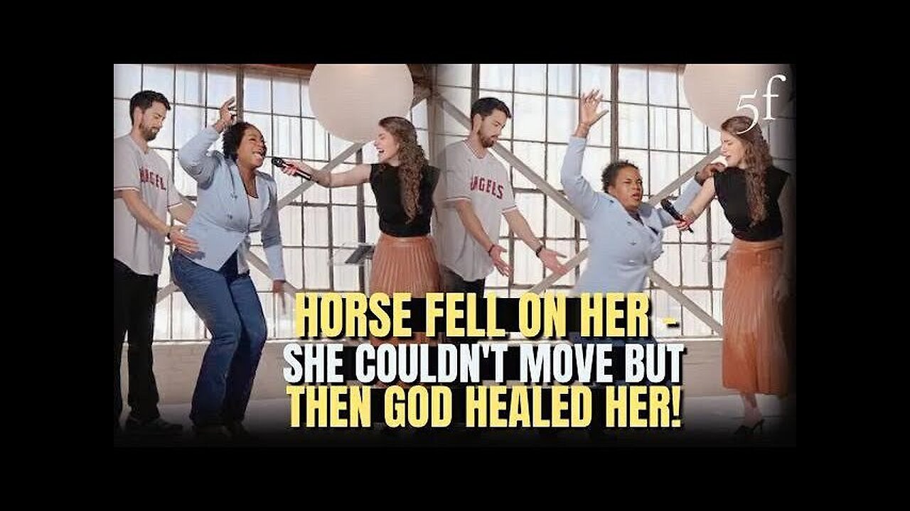 Horse Fell on Her & She Couldn't Move - But then God Healed Her!