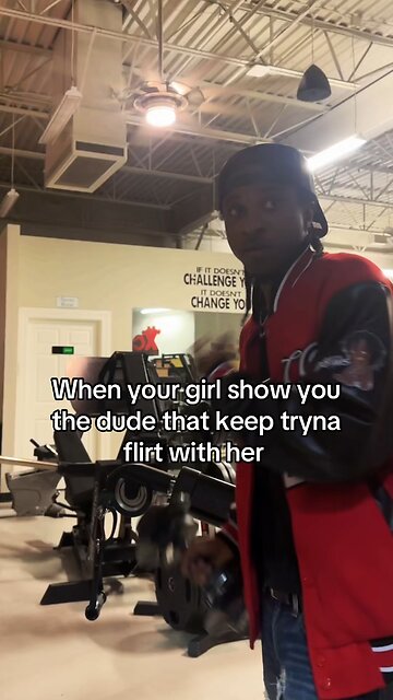 When someone keeps flirting with your girl