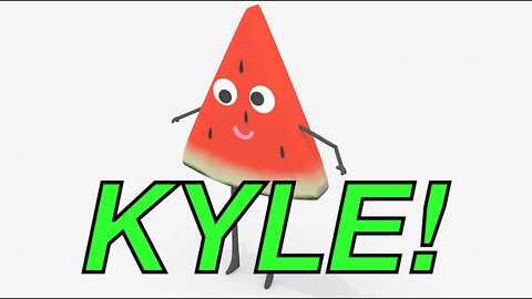 Happy Birthday KYLE! - WATERMELON Birthday Song