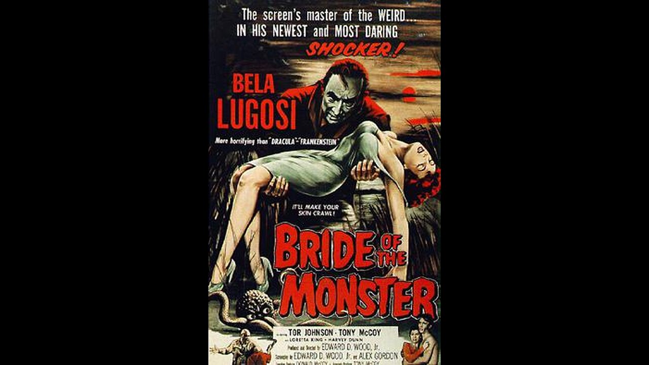 Trailer - The Bride of the Monster - 1955