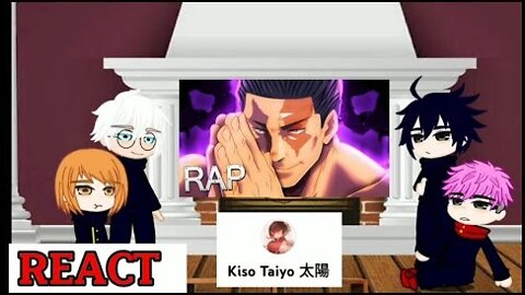 Time Gojo React ao Rap do Aio Todo #Gacha #Gachalife