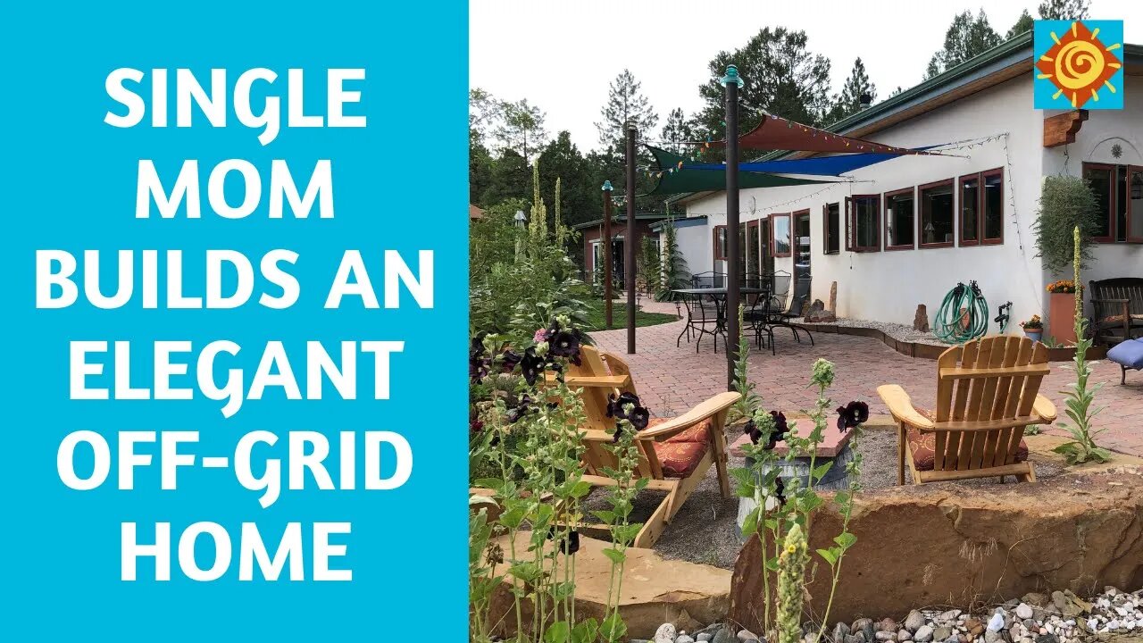 Single Mom Builds an Elegant Off-Grid Home