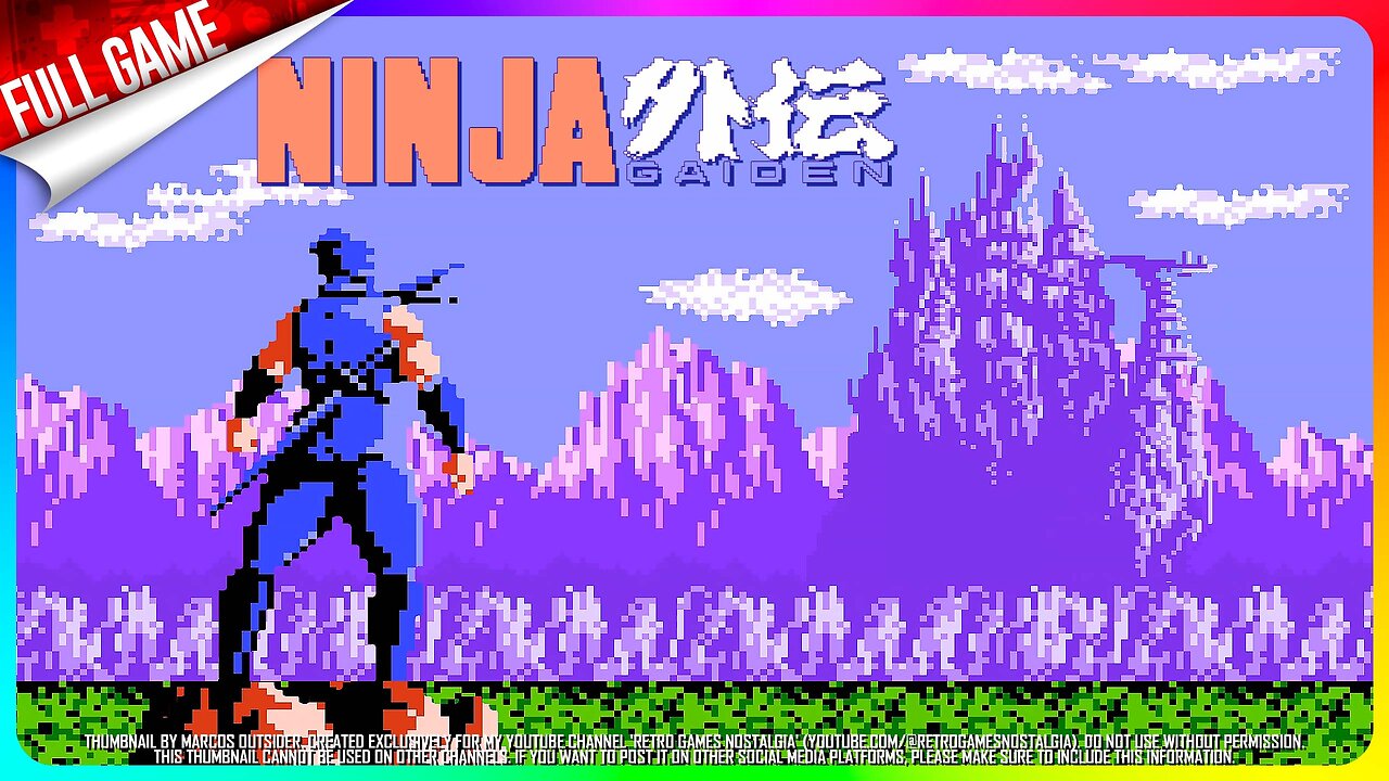 Ninja Gaiden (NES - US) Longplay