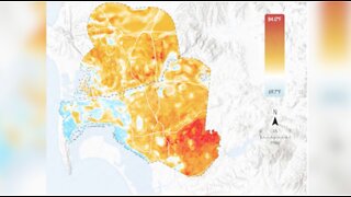 San Diego maps hottest parts of city, 15º differences revealed