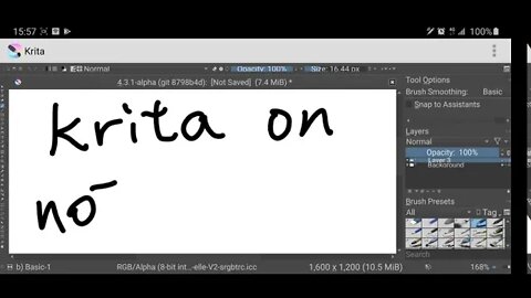 Krita on note 10+