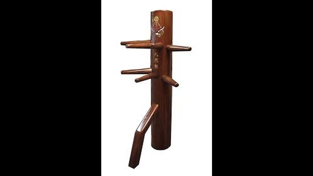 Cross kick Studio Films wing Chun Wooden Dummy