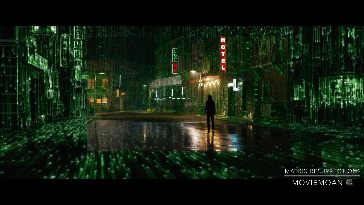 The Matrix Resurrections Glitch Trailer