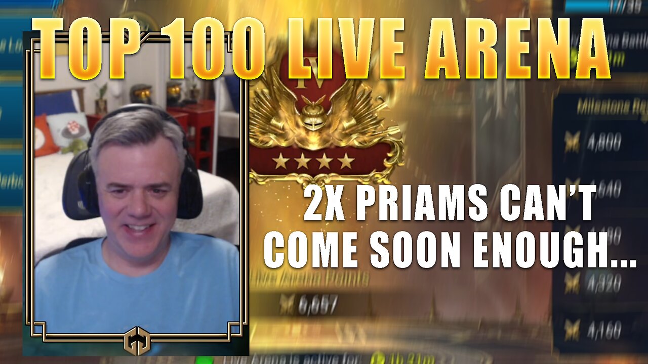 Top 100 Live Arena - 2x Primals Can't Come Soon Enough... || Raid: Shadow Legends