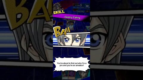 Yu-Gi-Oh! Duel Links - Aster Phoenix’s Skill: Destiny Calling (Puts Dark City On The Field)