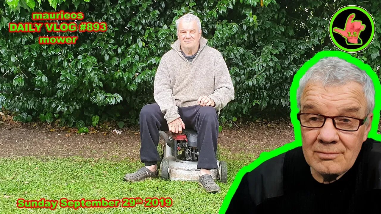 maurieos DAILY VLOG #893 mower