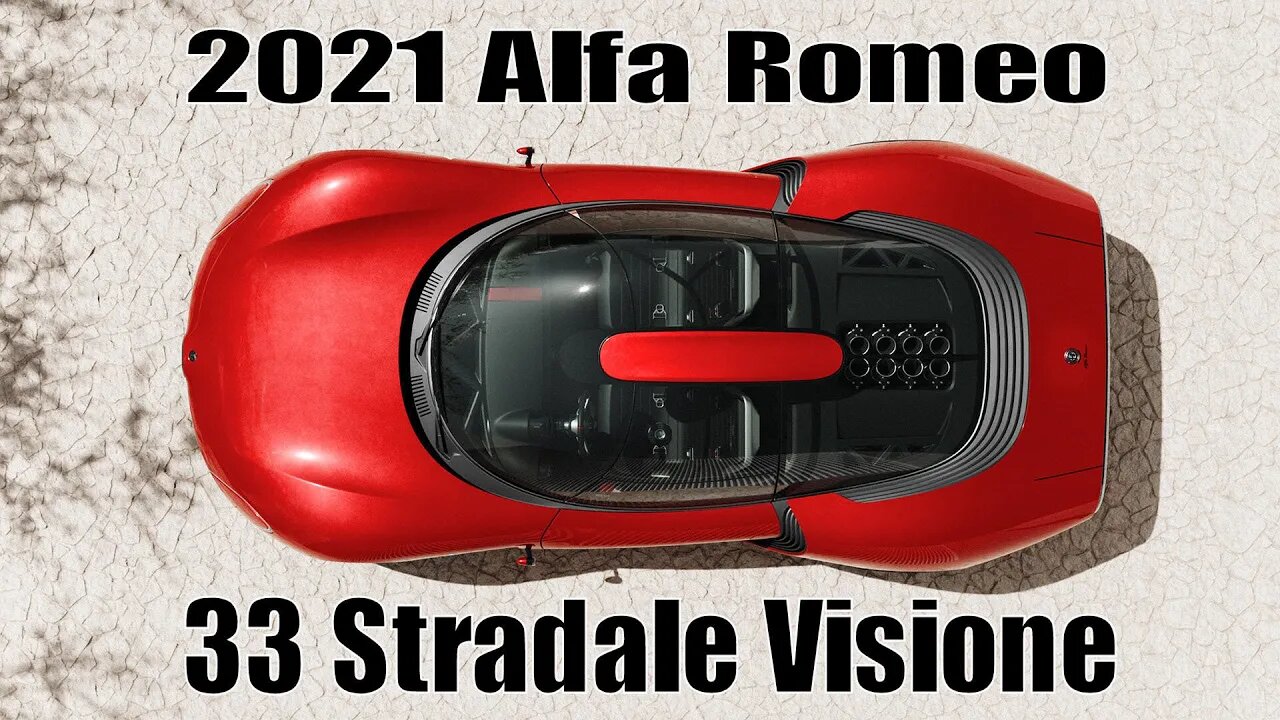 2021 Alfa Romeo 33 Stradale Visione