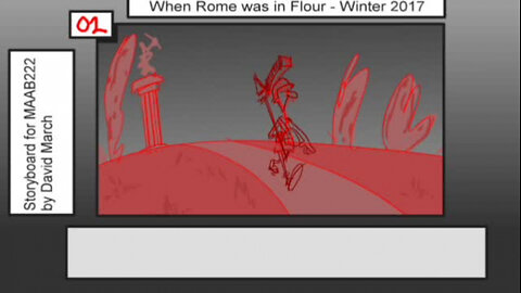 When Rome was in Flour Animated Storyboard