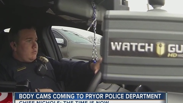 Body Cams Coming To Pryor Police Dept.