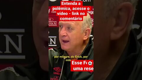 Esse Felipão é uma resenha. #flamengo #felipao #athleticoparanaense #arrascaeta #gabigol #shorts