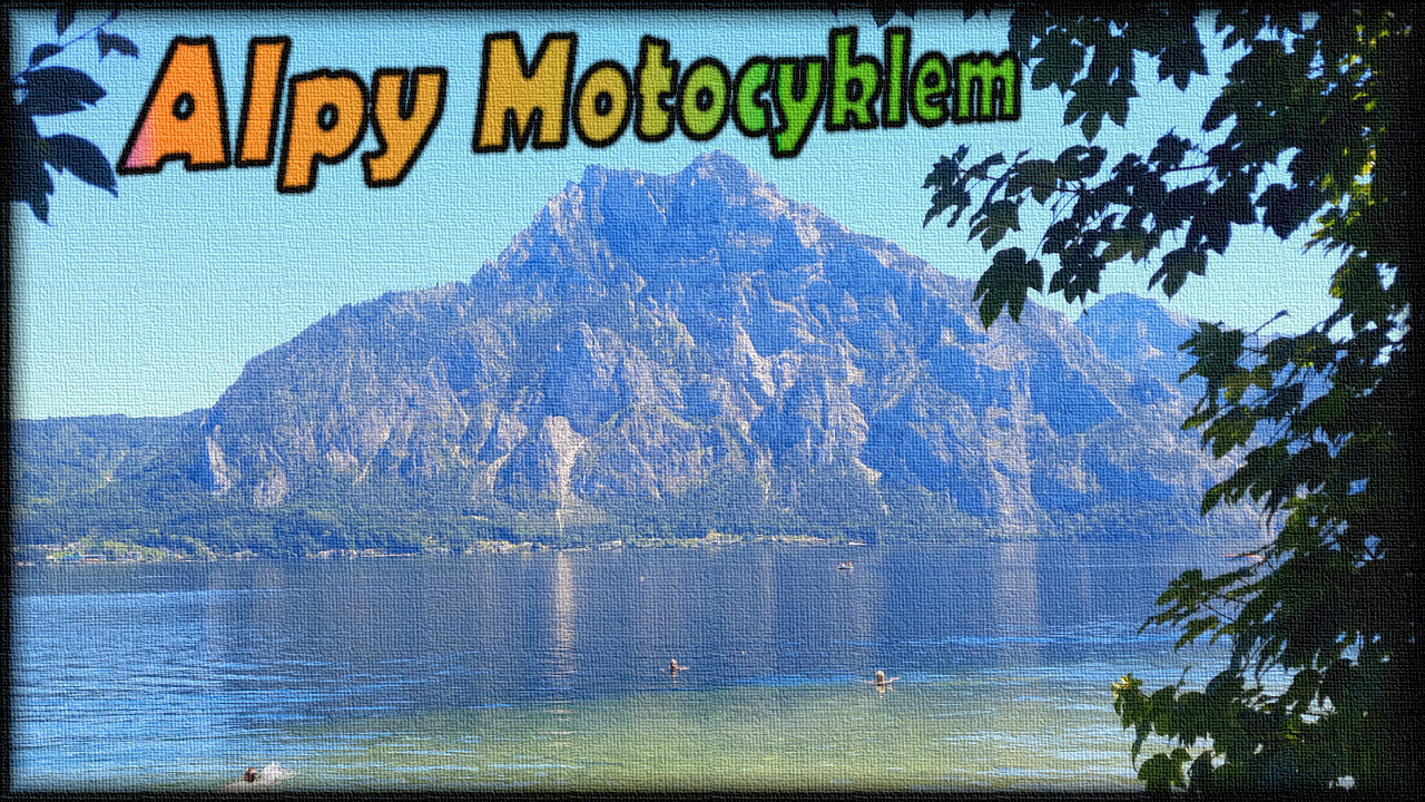 Alps on a motorcycle #1