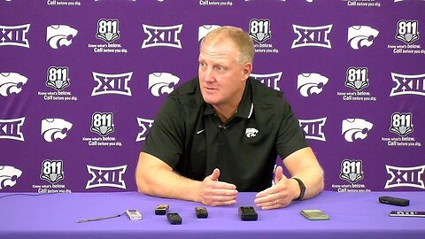 Kansas State Football | Chris Klieman in 3 minutes | September 3, 2019