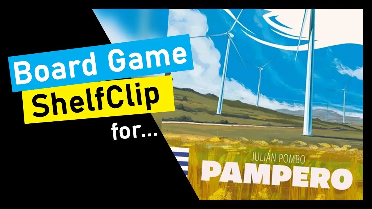 🌱ShelfClips: Pampero (Short Board Game Preview)