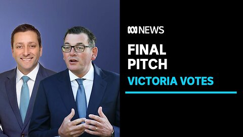 Victorian leaders Daniel Andrews and Matthew Guy make their closing arguments.