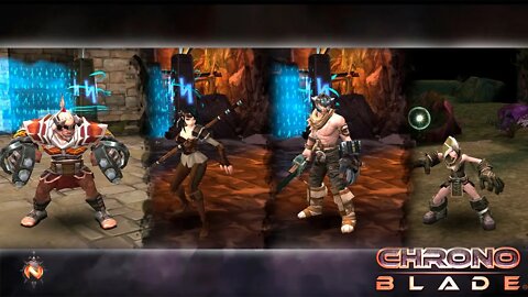 GAMEPLAY DOS 4 PERSONAGENS PRINCIPAIS DE CHRONOBLADE