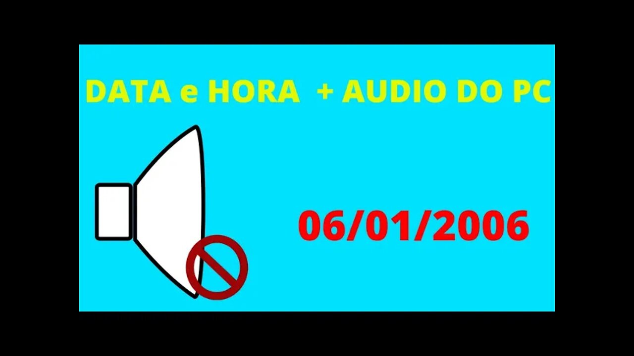 Hora sempre errada no Pc/computador/Desktop e sem áudio #Nordeste