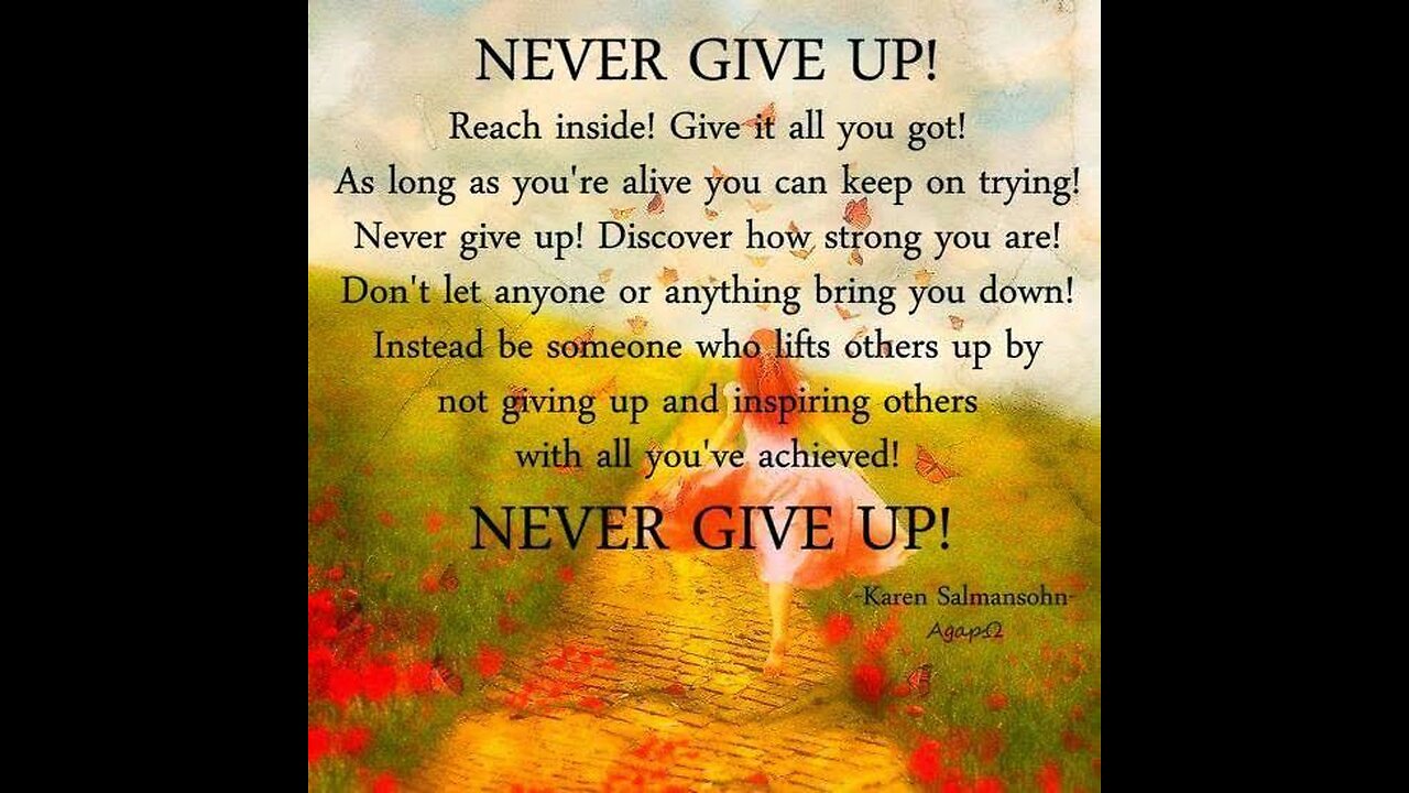 Never giveup