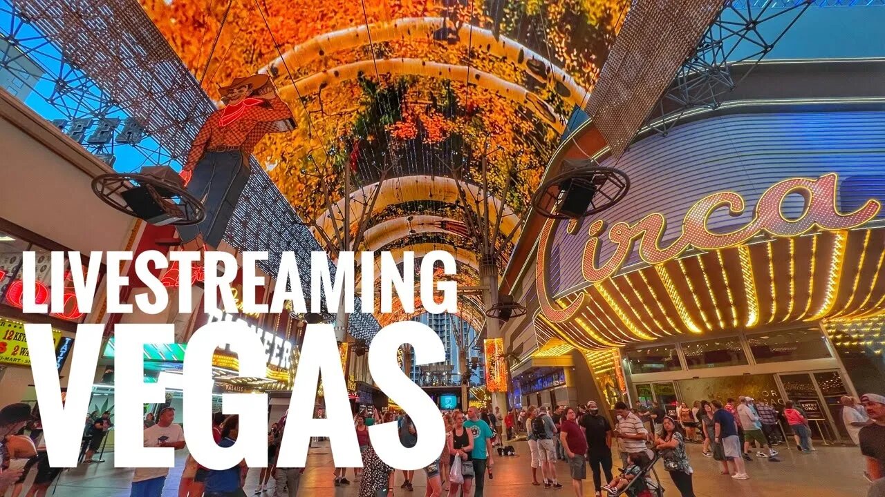 Vegas LIVESTREAM - The Adults Only Fremont Street = The Bestest.