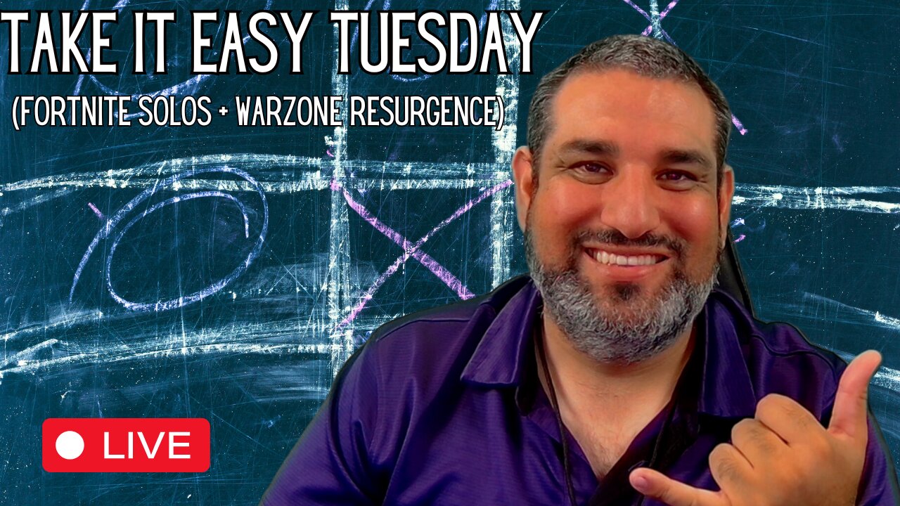 TAKE IT EASY TUESDAY 🤙 (FORTNITE SOLOS + WARZONE RESURGENCE)