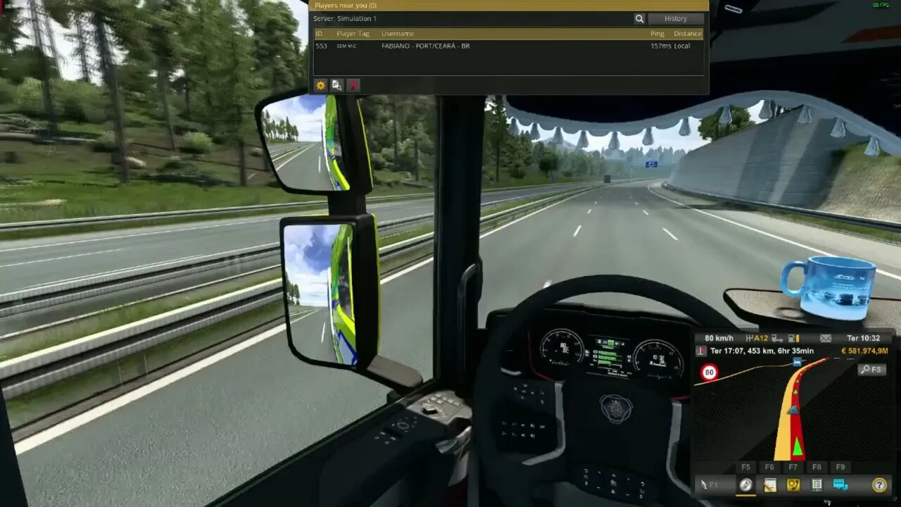 MAIS UMA NO MP DO TRUCKERSMP - EURO TRUCK SIMULATOR 2 1.44