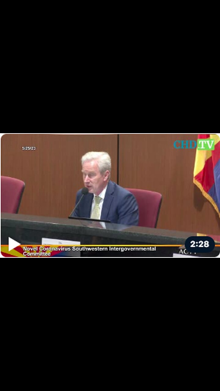 Dr. McCullough Testifies the Truth About the Number of People Who Died from C Vs