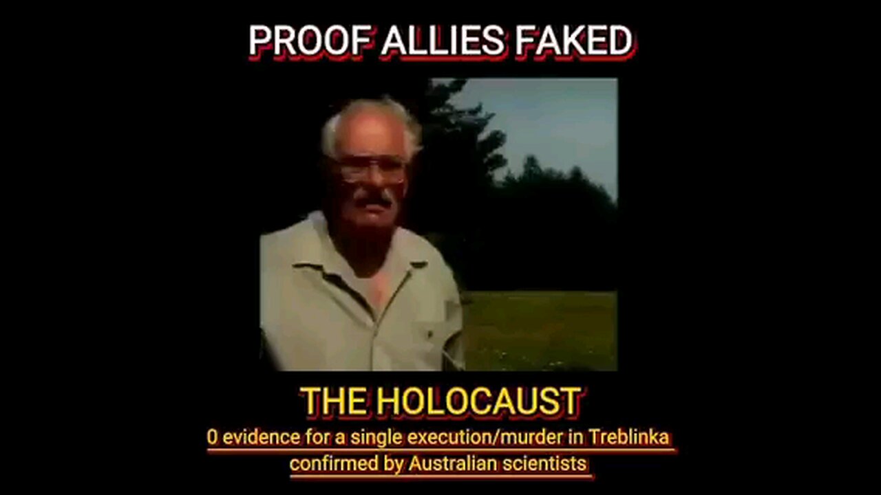 Proof we lied about the Jewish Holocaust in WWII 👆🏻👆🏻