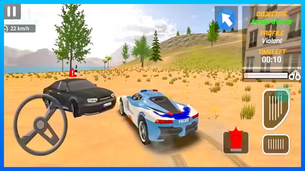 Police Car Chase Cop Simulator 2022 - Police chase, randomly crash #15