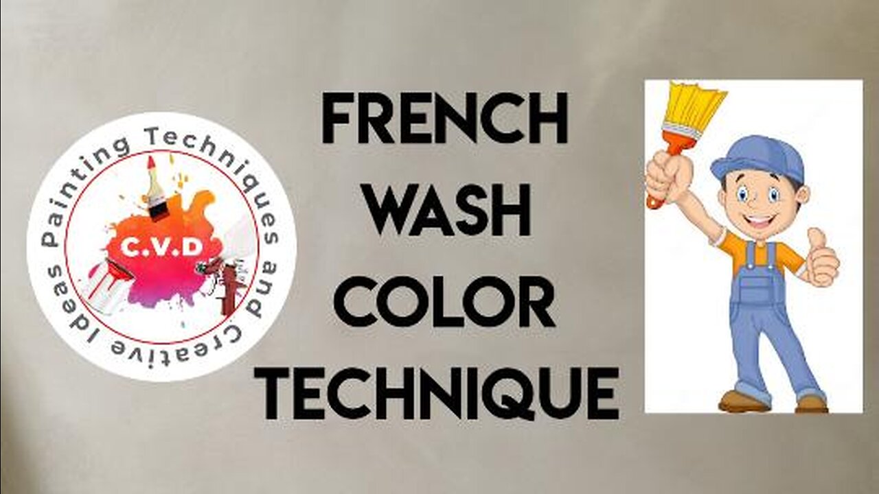 French wash color technique