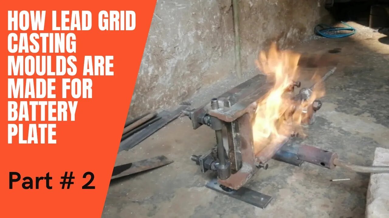 Mould making for lead acid battery plates grid - part 2 - بیٹری پلیٹ کی ڈائی کیسے بنتی ہے