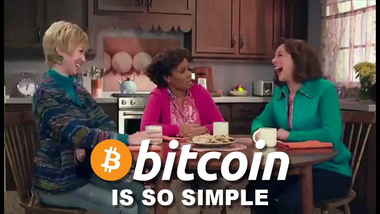 ₿itcoin it's so $imple [MadTV] followed by 'Don't Buy ₿itcoin, It's Going to CRASH!' 📉😱📈