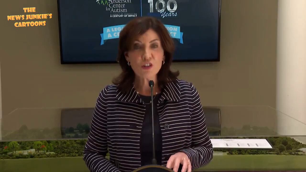 New York Democrat Hochul: "Temperatures at levels not seen in our lifetimes… not a natural hot weather stretch... temperature of over 100 degrees. Now that's hot."