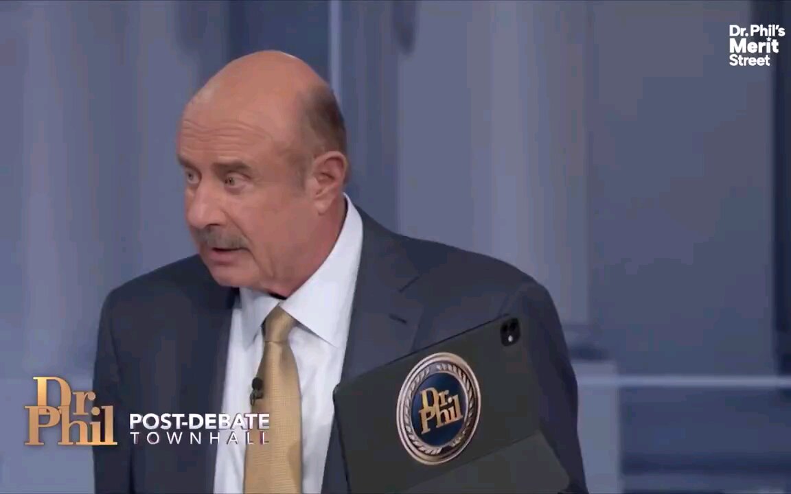 Dr Phil discussing the debate on the border issue