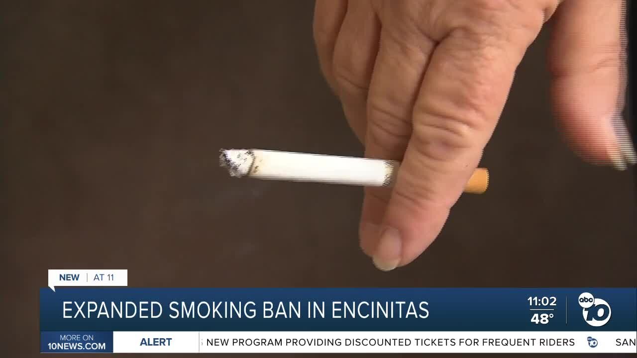 Encinitas moves to expand city's smoking ban ordinance