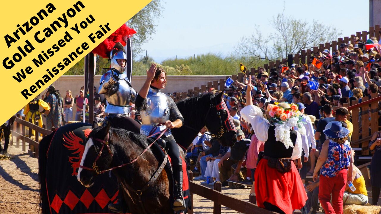 Arizona Gold Canyon Renaissance Festival Jousting !! We missed you