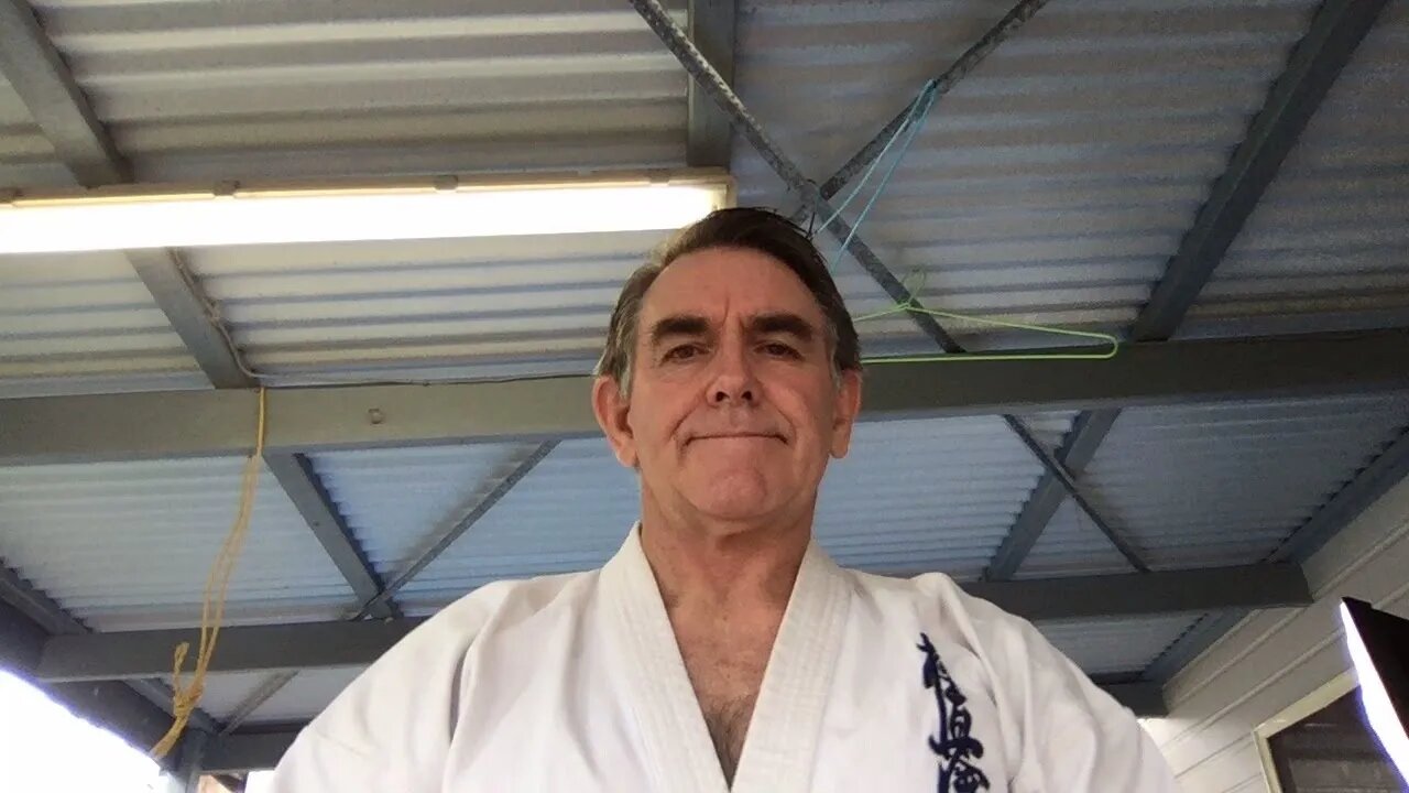 Kyokushin Training with Shihan Cam April 8th, 2020