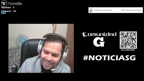 ¡Acompáñanos en el #️⃣episodio de hoy en ComunidadG! e informarte de las ultimas noticias #No