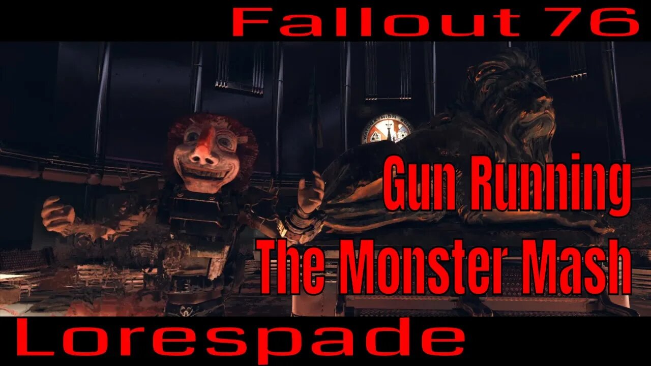 Fallout 76 Monster Mash With Gunrunner Perk