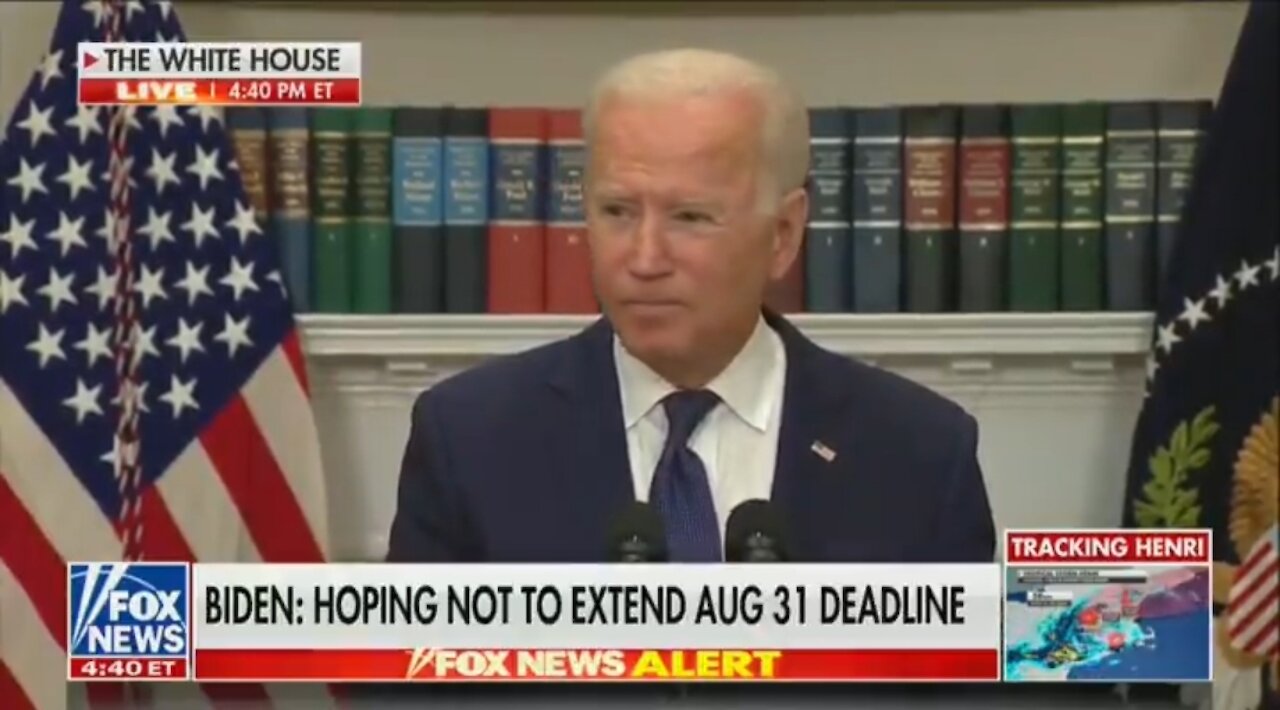 Biden On If He Trusts Taliban: I Don't Trust Anybody