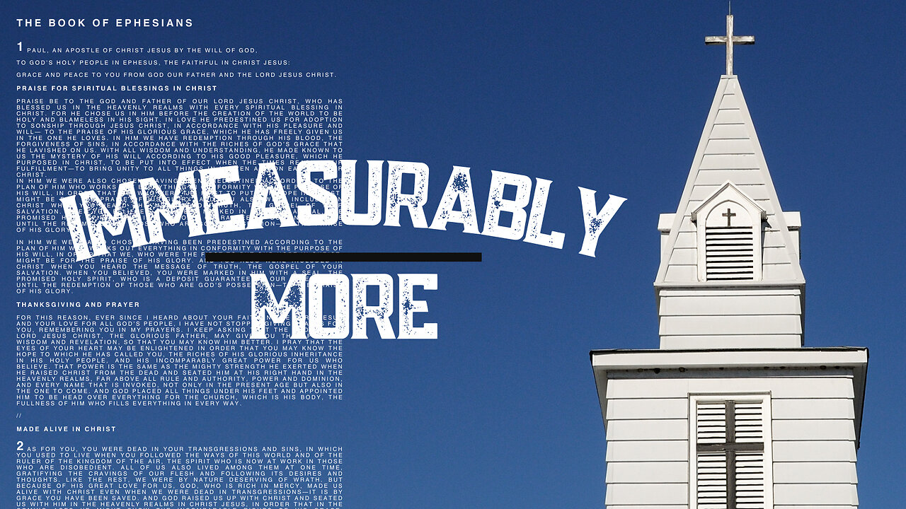 Immeasurably More - Week 3 (Full Service)