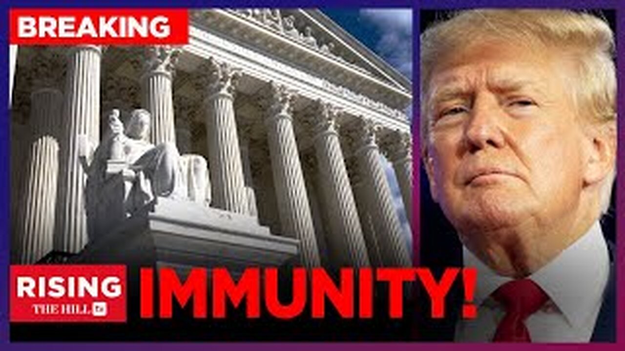 Breaking: Trump WINS Immunity Case, SCOTUS Says President Can't Be Prosecuted For 'Official' Acts